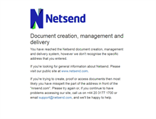 Tablet Screenshot of nnsend.com